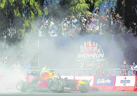 La Fórmula 1 y sus derrapadas, en un circuito urbano en Cibeles el 15 de julio