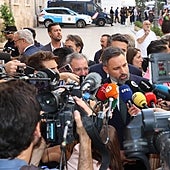 Abascal celebra el acuerdo «sensato» con el PP en Valencia y lo pone como ejemplo para Extremadura y el Gobierno central