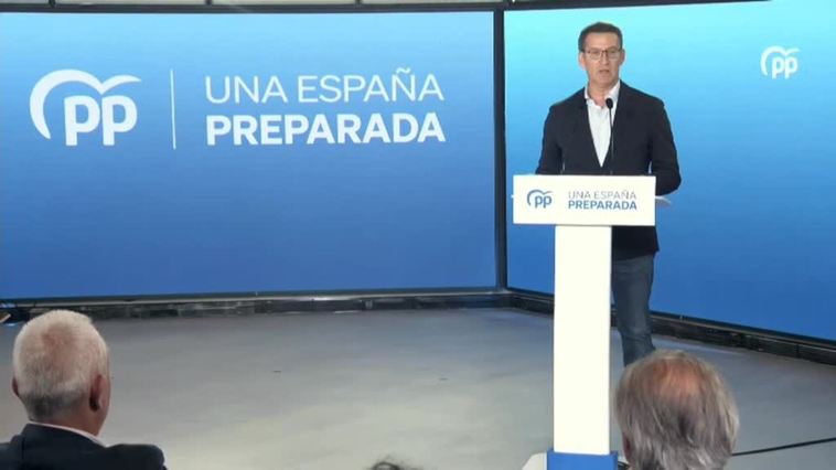 Feijóo: "No voy a tener 22 ministros porque me olvidaría de sus nombres"