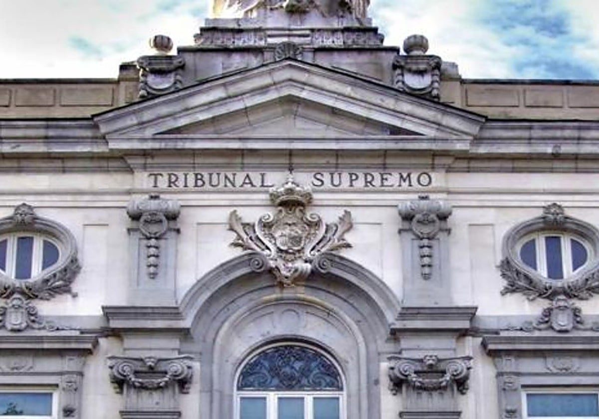 Fachada del Tribunal Supremo, con sede en Madrid