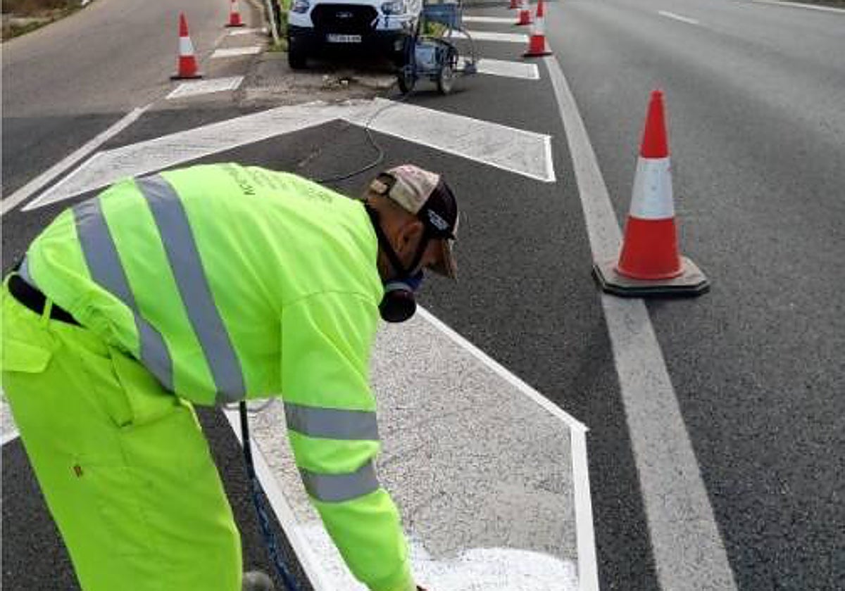 Repintado de cebreados