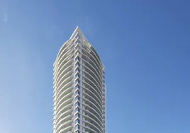 Inauguran la torre Ikon, el edificio residencial más alto de Valencia