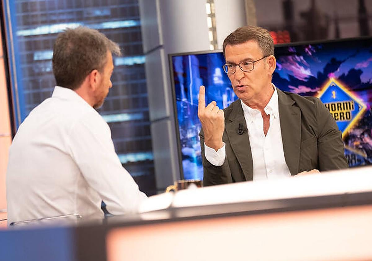 Feijóo, este miércoles por la noche en El Hormiguero, de Antena 3, frente al presentador Pablo Motos