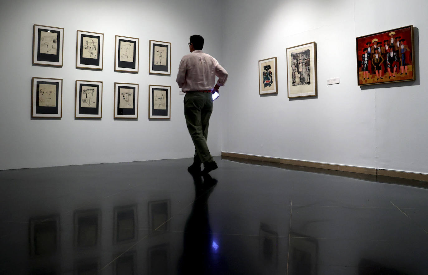 La exposición de pintura de Mariano Aguayo en Córdoba, en imágenes