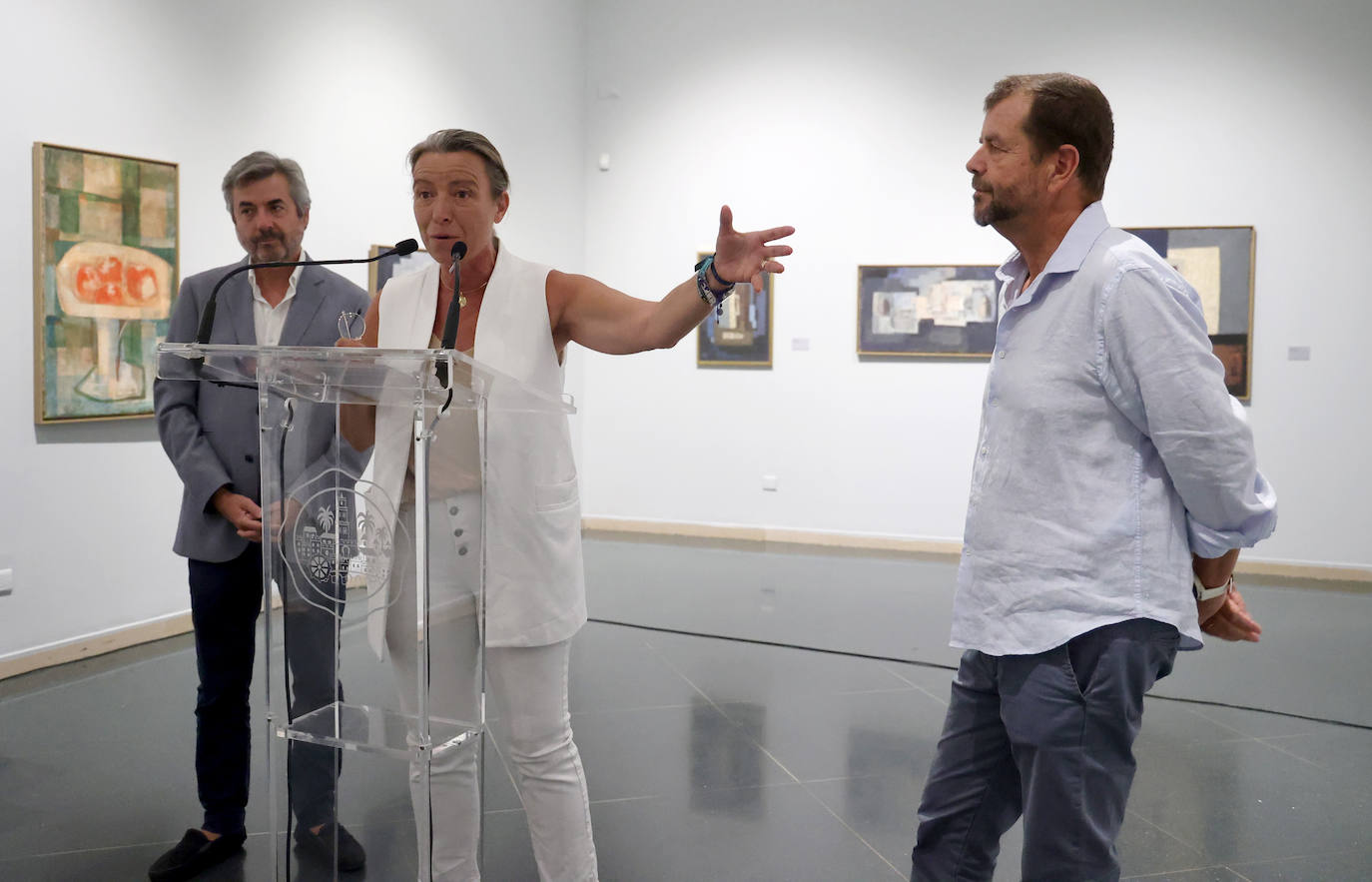 La exposición de pintura de Mariano Aguayo en Córdoba, en imágenes