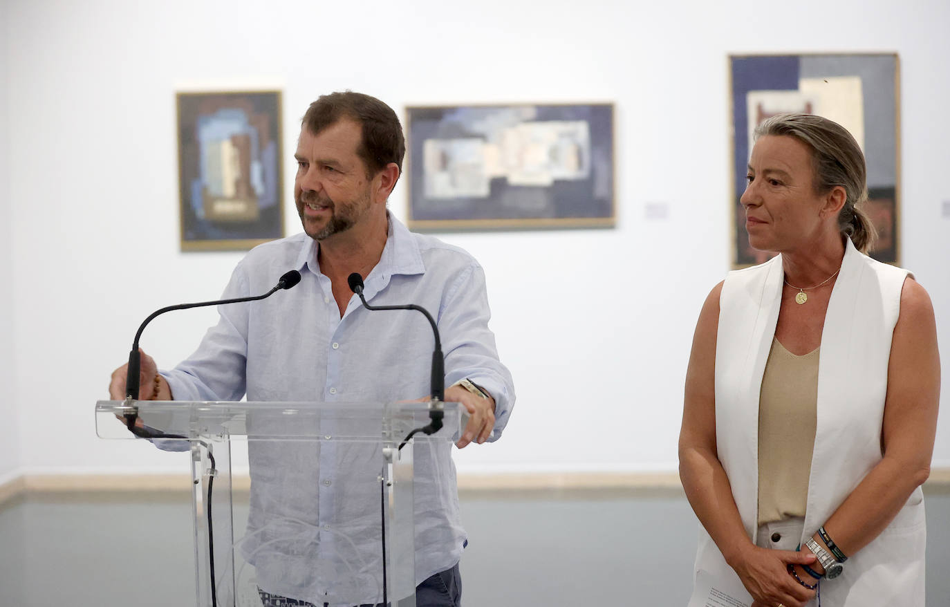 La exposición de pintura de Mariano Aguayo en Córdoba, en imágenes