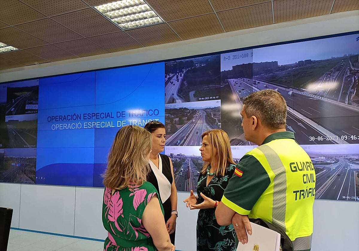 Imagen de la presentación del dispositivo especial de tráfico para este verano 2023