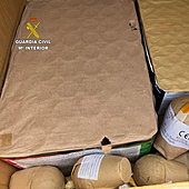 La Guardia Civil intercepta un coche hasta arriba de pólvora en Tenerife