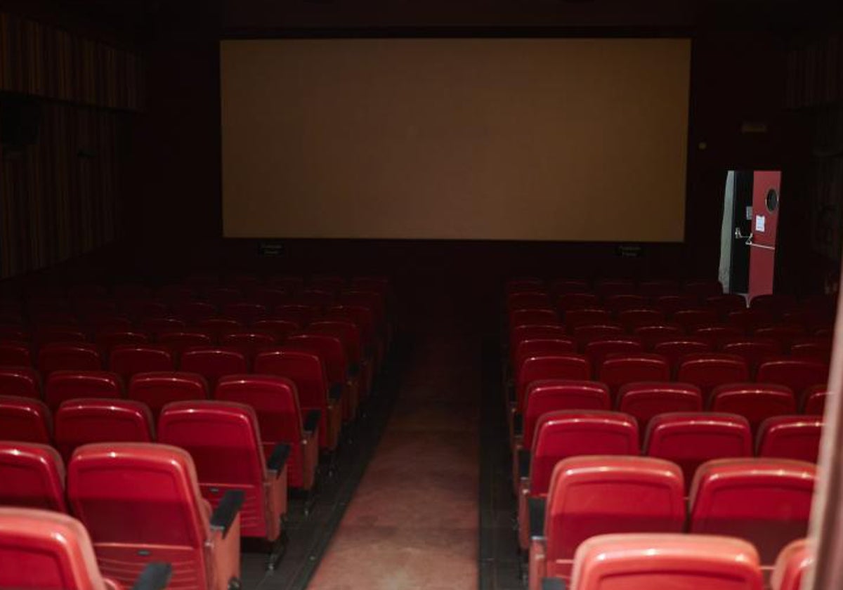 Una sala de cine en la capital