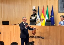 Francisco Salado, reelegido presidente de la Diputación de Málaga: «Dedicaremos 50 millones anuales para garantizar el agua»
