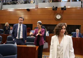 Ayuso normaliza la relación preferente con Vox en la Asamblea de Madrid pese a su mayoría