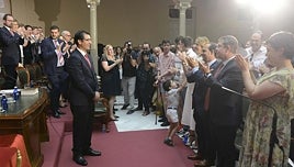 Caballero se despide de la Diputación Ciudad Real esperando que el pacto PP-Vox no deje la exhumación de fosas comunes