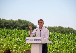 Feijóo sitúa el agua como «prioridad uno» de su Gobierno: «No cuenten conmigo para hacer política centralista»