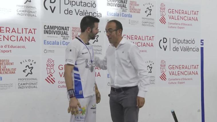 Puig asiste al 'Campionat Individual d'escala i corda - Trofeu President de la Generalitat'