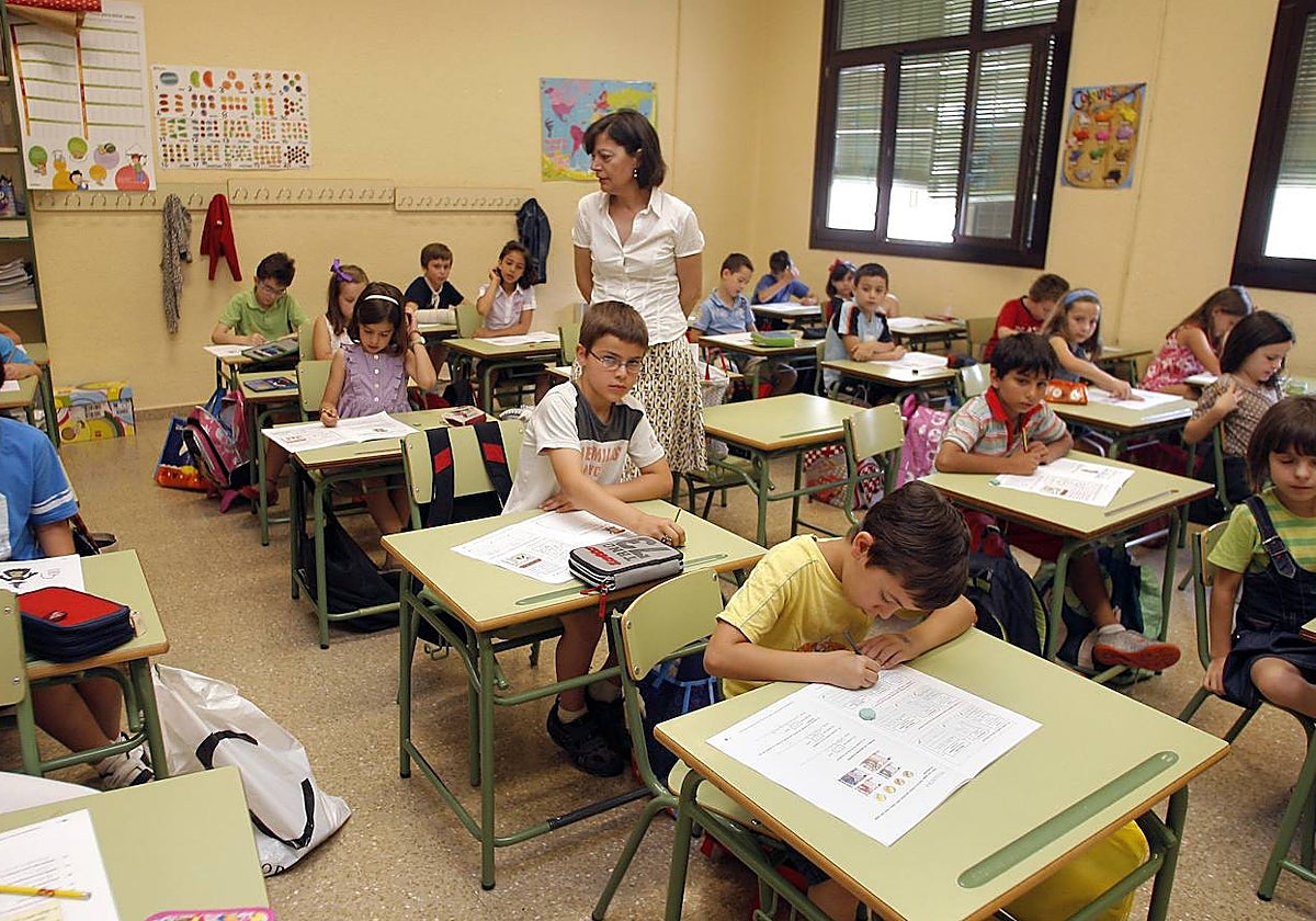 Colegio Enríquez Barrios, uno de los que se ha quedado sin fondos