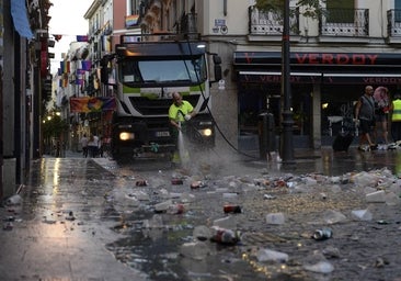 La celebración del Orgullo Gay se salda con 400 toneladas de residuos recogidas, un 15% menos que el año pasado