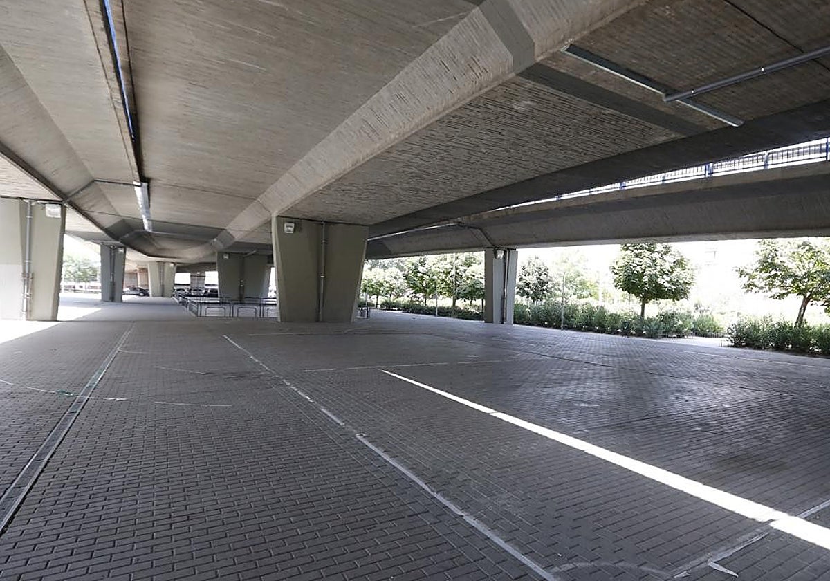 Los bajos del puente de Pedro Bosch, en el barrio de Pacífico