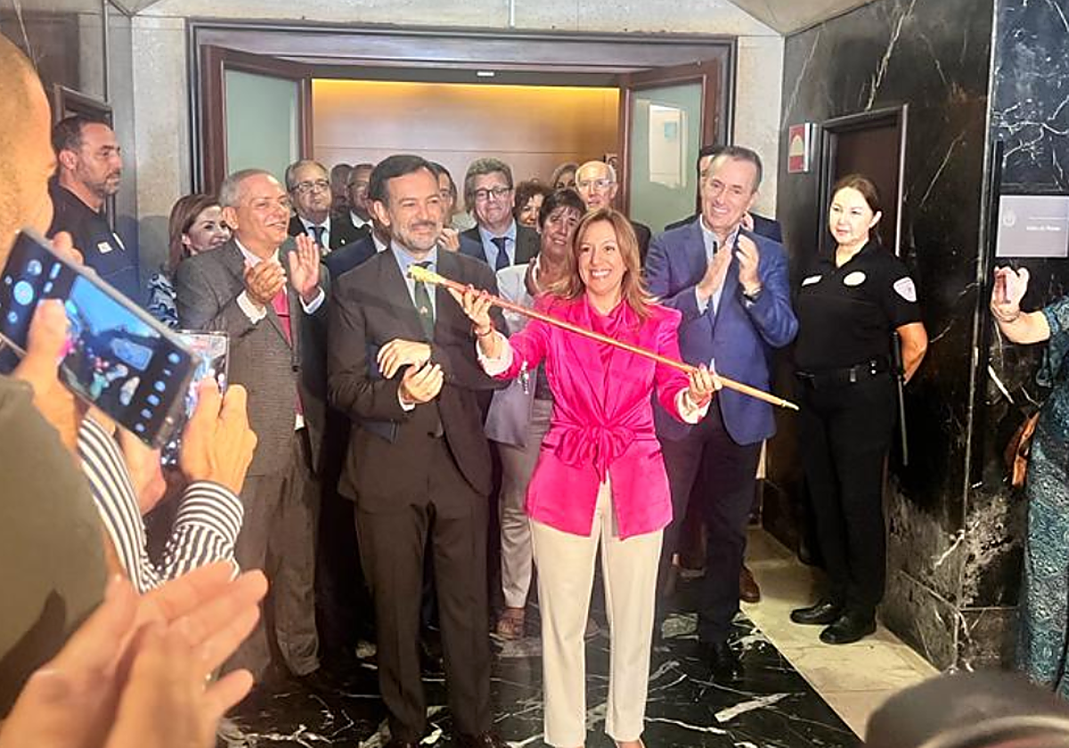 Rosa Dávila, primera presidenta del Cabildo tinerfeño