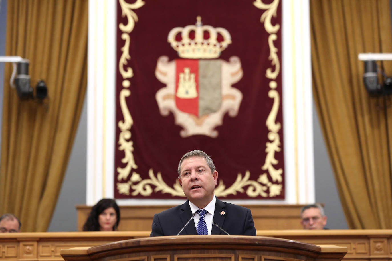 Las imágenes de la primera sesión del Debate de Investidura de García-Page