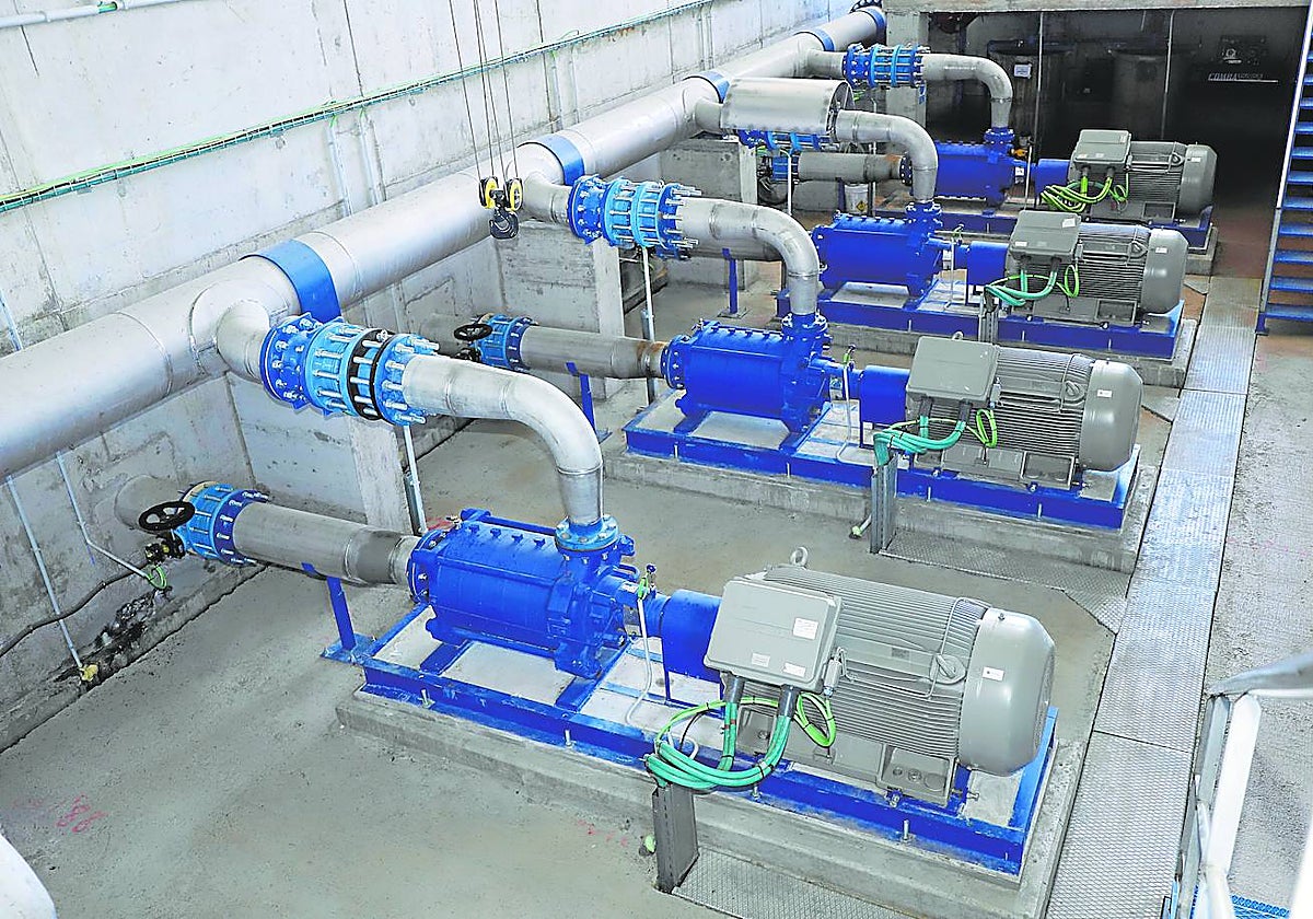 Sistema de inyección del bombeo de La Colada