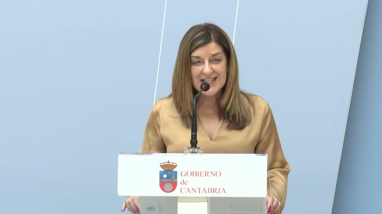 La nueva presidenta de Cantabria se hace cargo de los "anhelos y preocupaciones" de esta comunidad