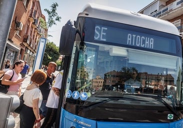 La ruta alternativa de autobuses a la línea 1 de Metro transporta a 90.000 viajeros diarios