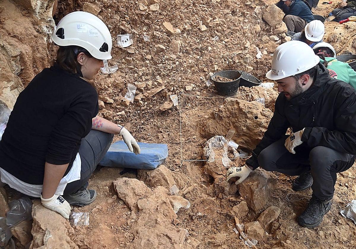 Yacimiento de la Gran Dolina en Atapuerca (Burgos)