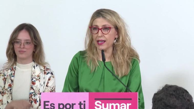 Sumar presenta un programa que permite "recuperar tiempo"