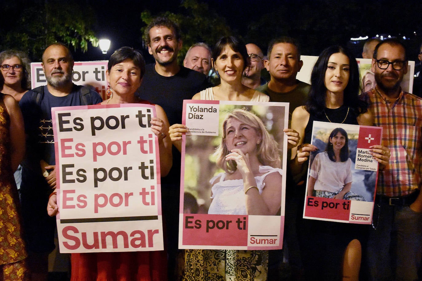 El inicio de la campaña electoral del 23J, en imágenes