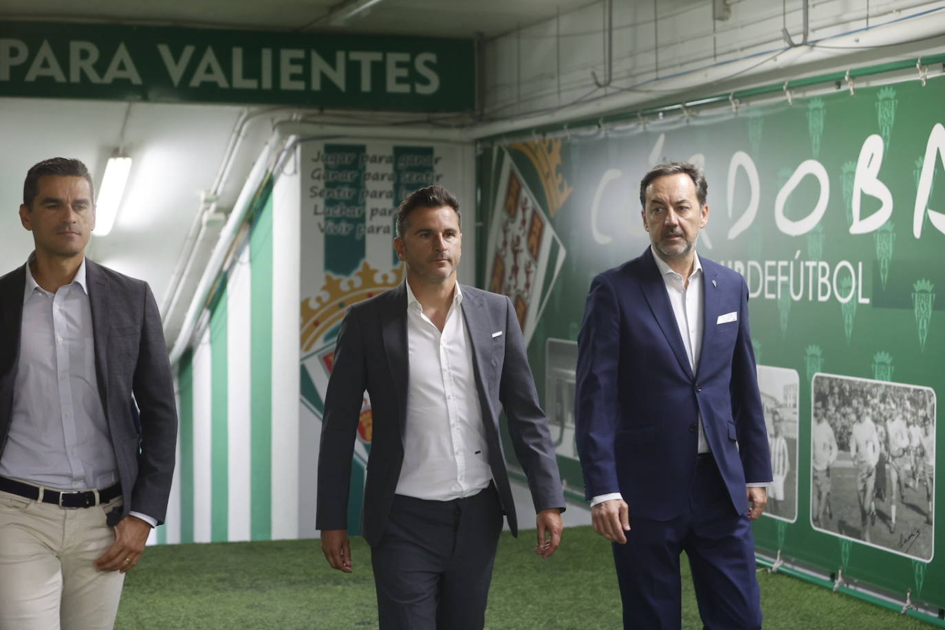 La presentación de Iván Ania como nuevo entrenador del Córdoba CF, en imágenes