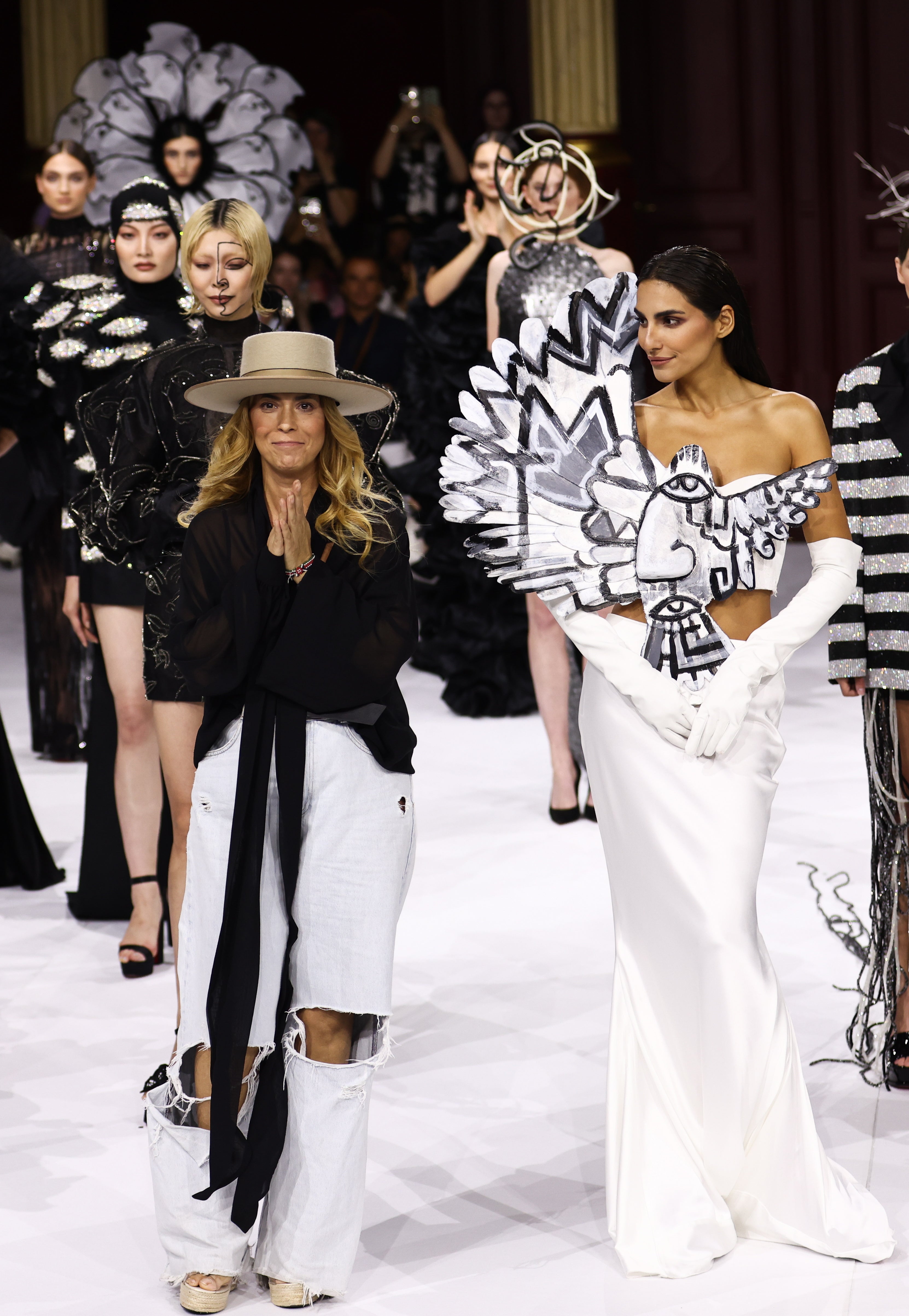 Juana Martín presenta su colección &#039;Fieras&#039; en la Fashion Week de París