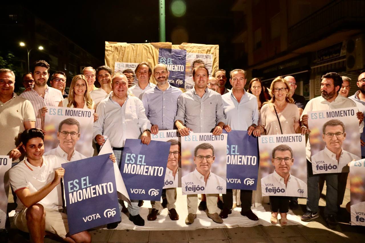 El inicio de la campaña electoral del 23J, en imágenes