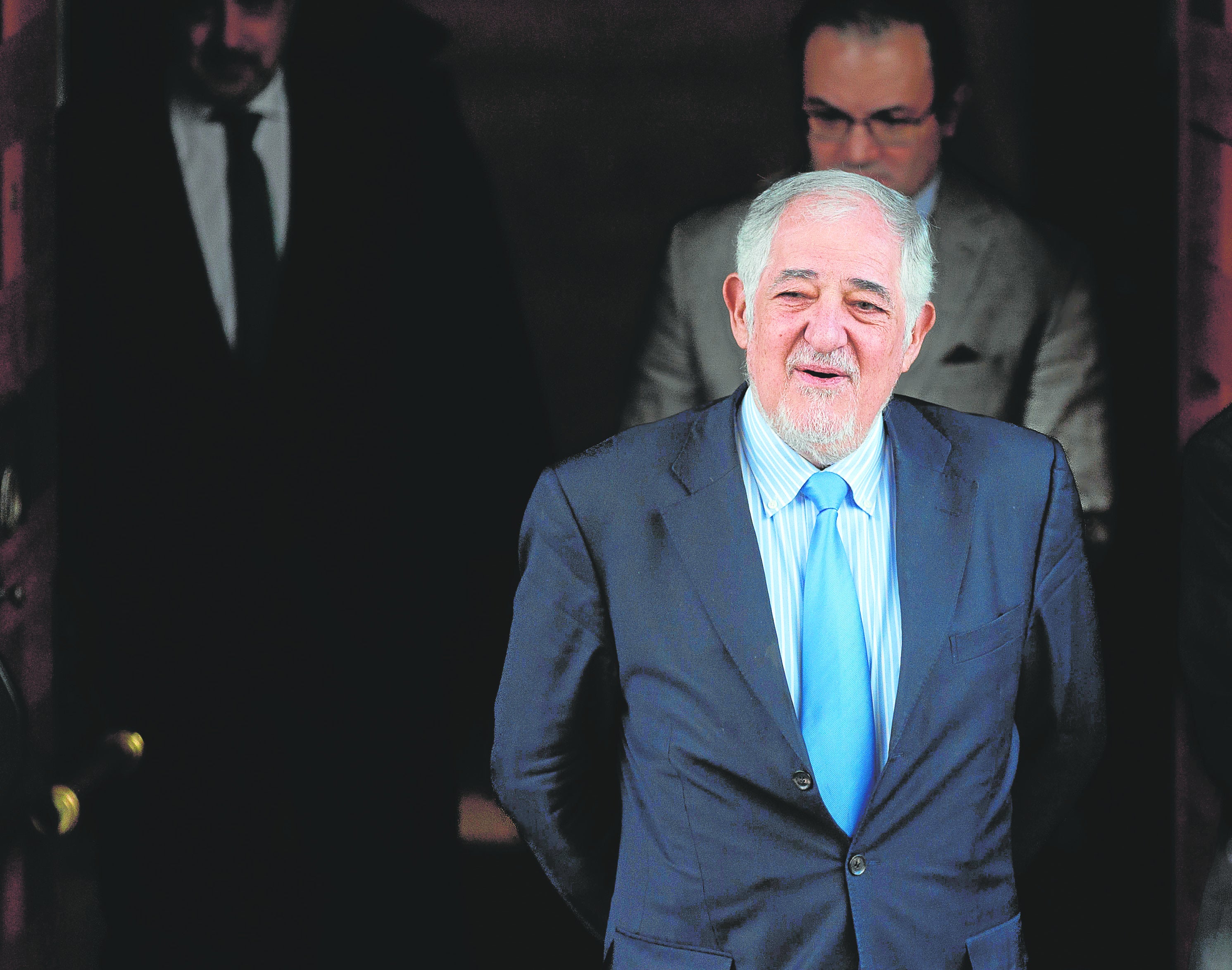 El presidente del Tribunal Constitucional, Cándido Conde-Pumpido, tras su nombramiento el pasado enero