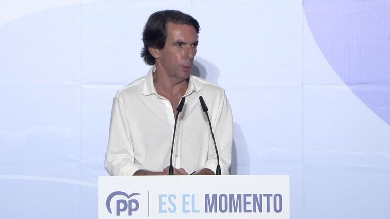Aznar: "si sigue el Frankenstein en el Gobierno, el precio son consultas en Cataluña y País Vasco"