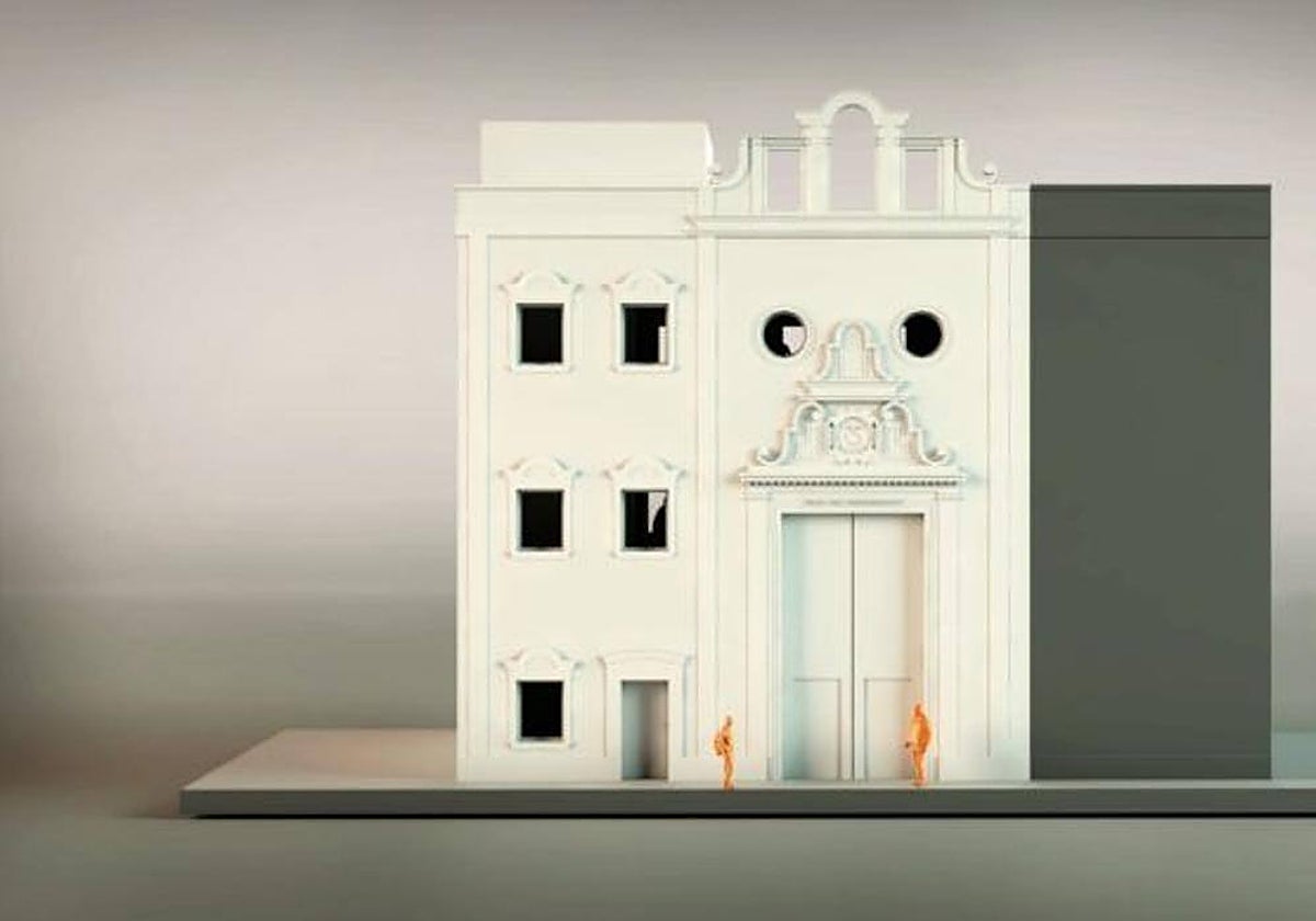 Recreación de la Casa Hermandad del Prendimiento en una imagen del proyecto