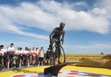 En imágenes: la concentración-homenaje a Bahamontes por su 95 cumpleaños