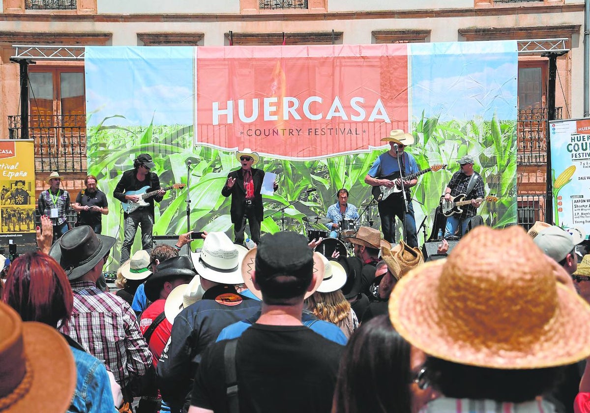 Una edición pasada del Huercasa Country Festival