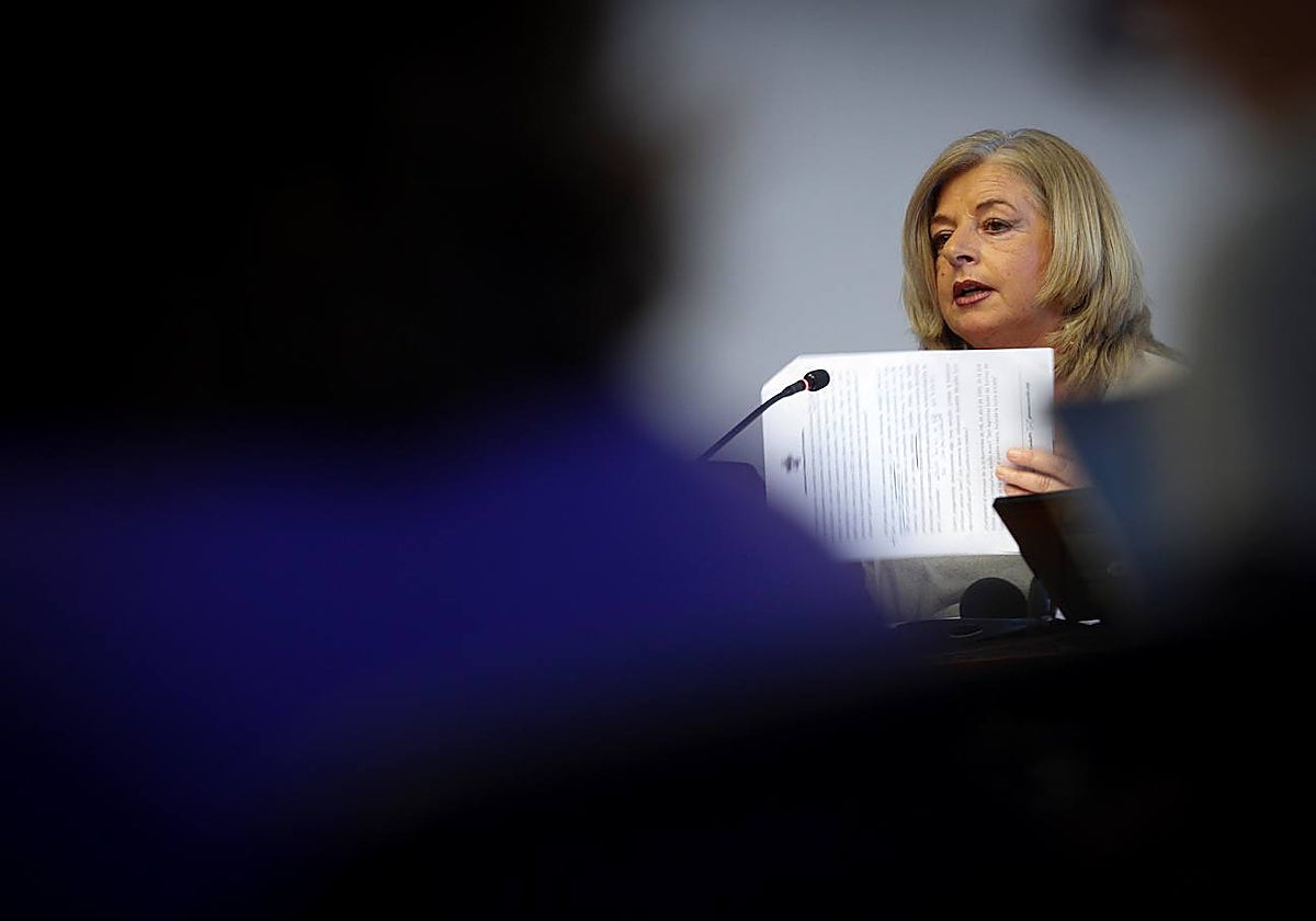 Consuelo Ordóñez, hermana de Gregorio Ordóñez y presidenta de Covite, en una imagen de archivo