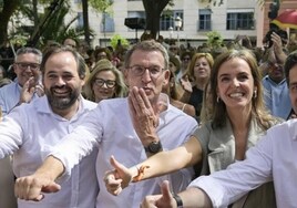 Feijóo intenta contener la euforia y activa su plan para atraer voto útil de PSOE y Vox