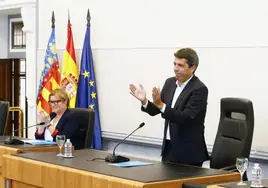 Mazón se despide de la Diputación con el orgullo «de ser un valenciano nacido en Alicante»