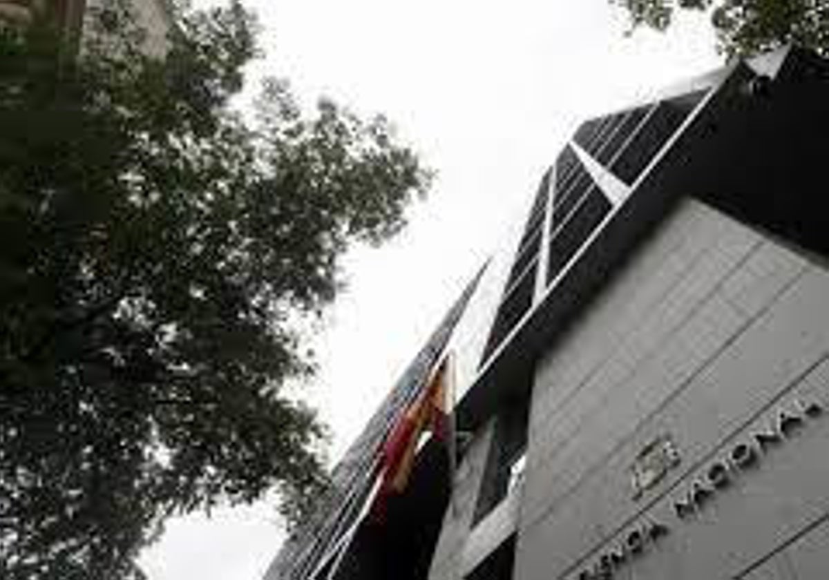 Fachada de la Audiencia Nacional