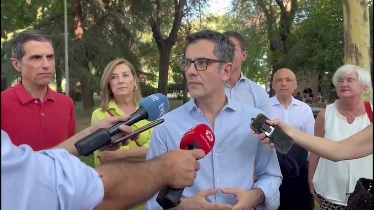 Bolaños pide "no dejarse llevar por campeonatos mundiales de cinismo" del PP