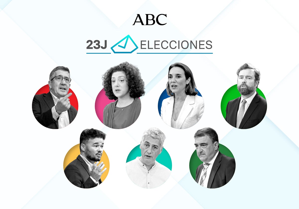 Debate elecciones, en directo: última hora de Gamarra, López, Espinosa de los Monteros, Vidal, Rufián, Esteban y Matute en RTVE hoy