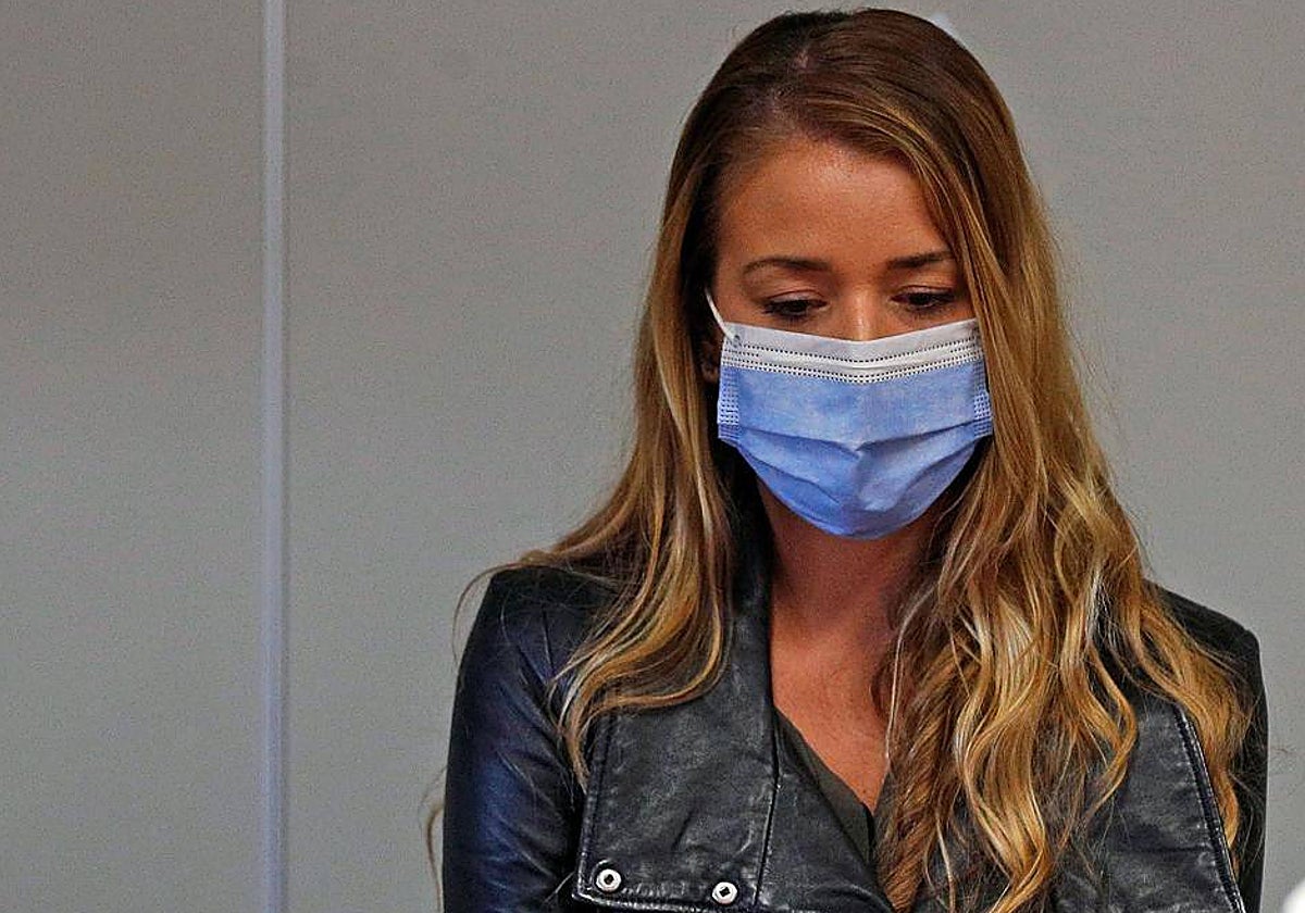 Imagen de Maje, conocida como la viuda de Patraix, tomada durante el juicio en el que fue condenada a 22 años de cárcel