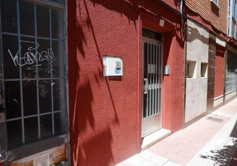 Fotografía de las viviendas en las que se desarrolló la operación antiyihadista en Tudela de Duero