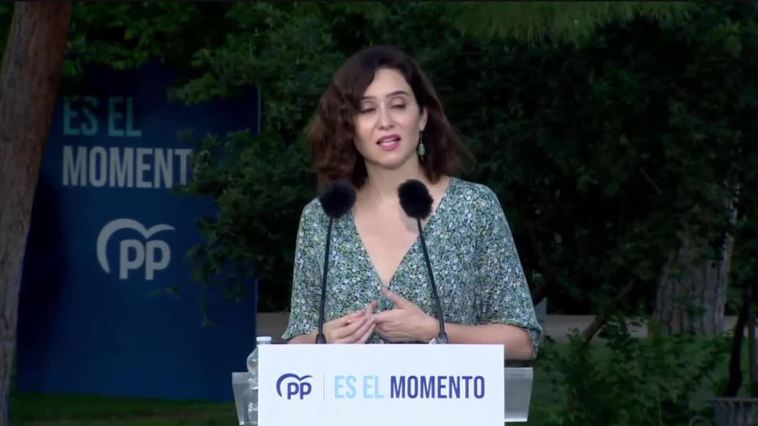 Ayuso pide una mayoría tan absoluta para el PP "que no quepa contestación"