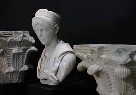 Los secretos del busto romano hallado en Baena: ¿quién es la dama de alta alcurnia a la que representa?