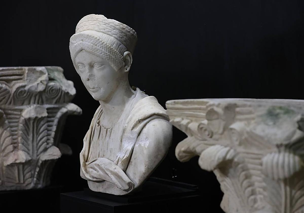 Los secretos del busto romano hallado en Baena: ¿quién es la dama de alta alcurnia a la que representa?