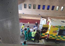 Médicos del Hospital Reina Sofía de Córdoba salvan a un bebé de 13 meses de Badajoz conectado a un pulmón y corazón artificial