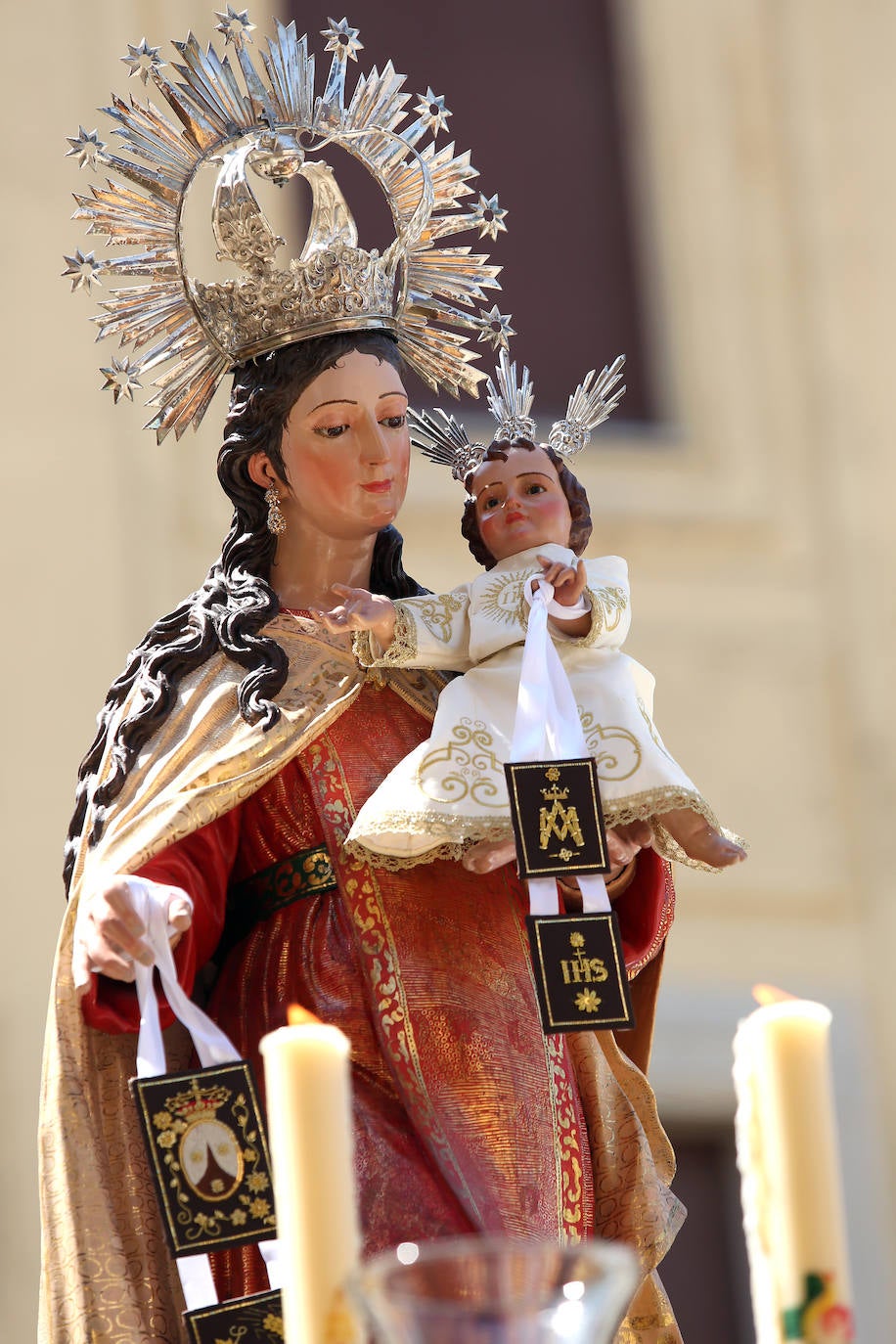 La Virgen del Carmen recorre las calles de Toledo